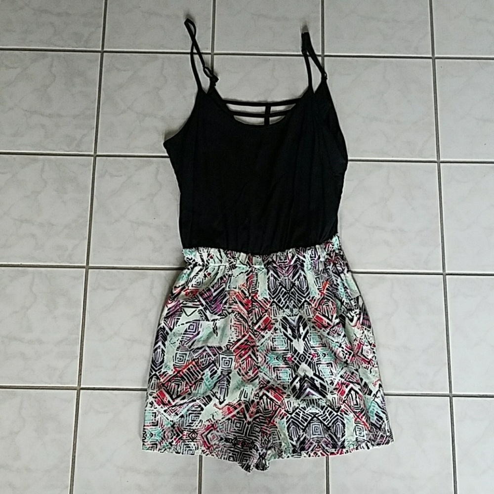 Colorful Casual Romper